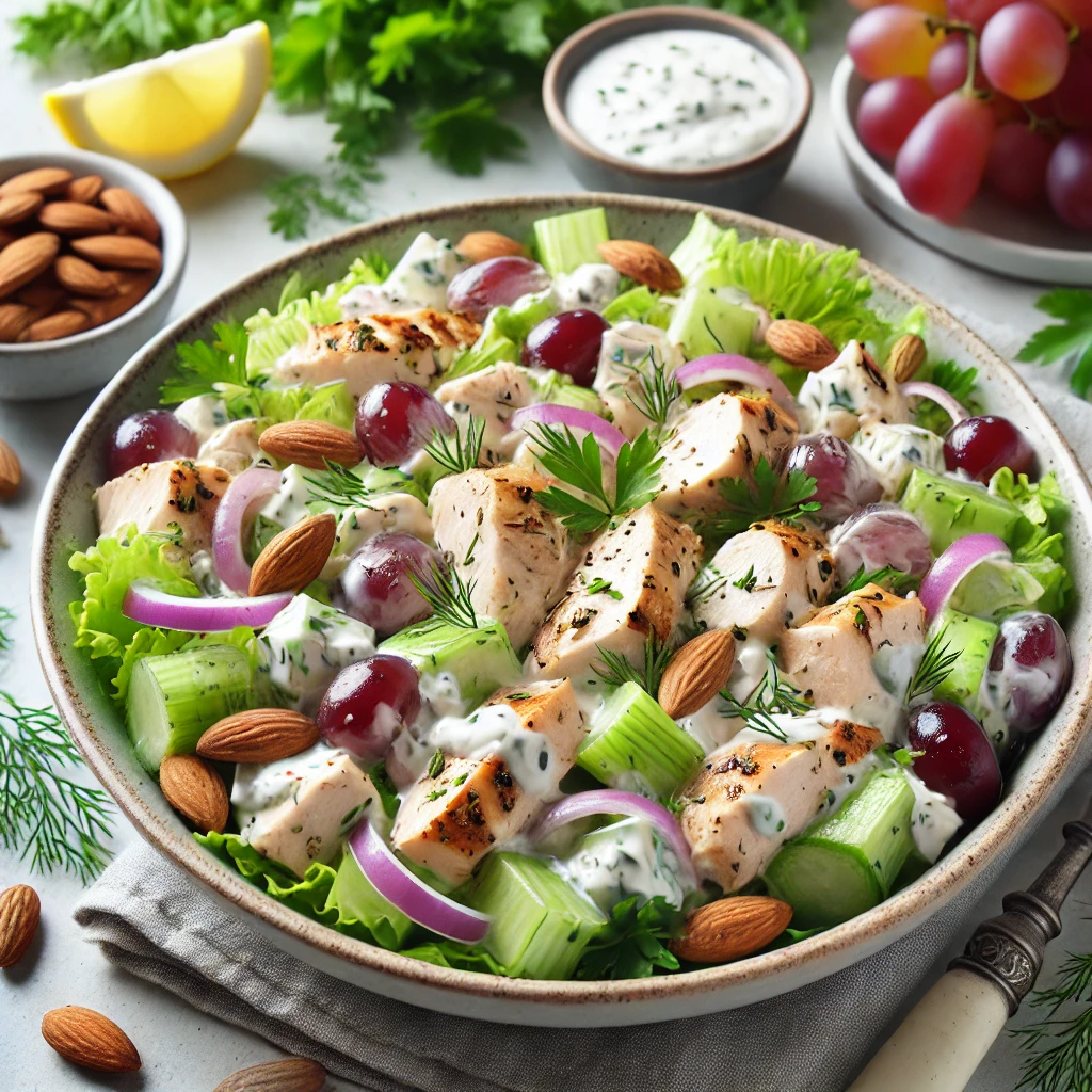 Greek Yogurt Chicken Salad-recipeplatter