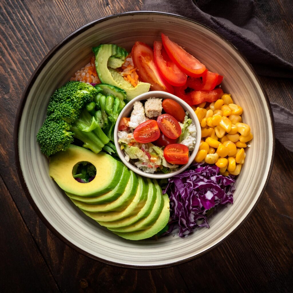 Vegetarian Burrito Bowl-recipeplatter