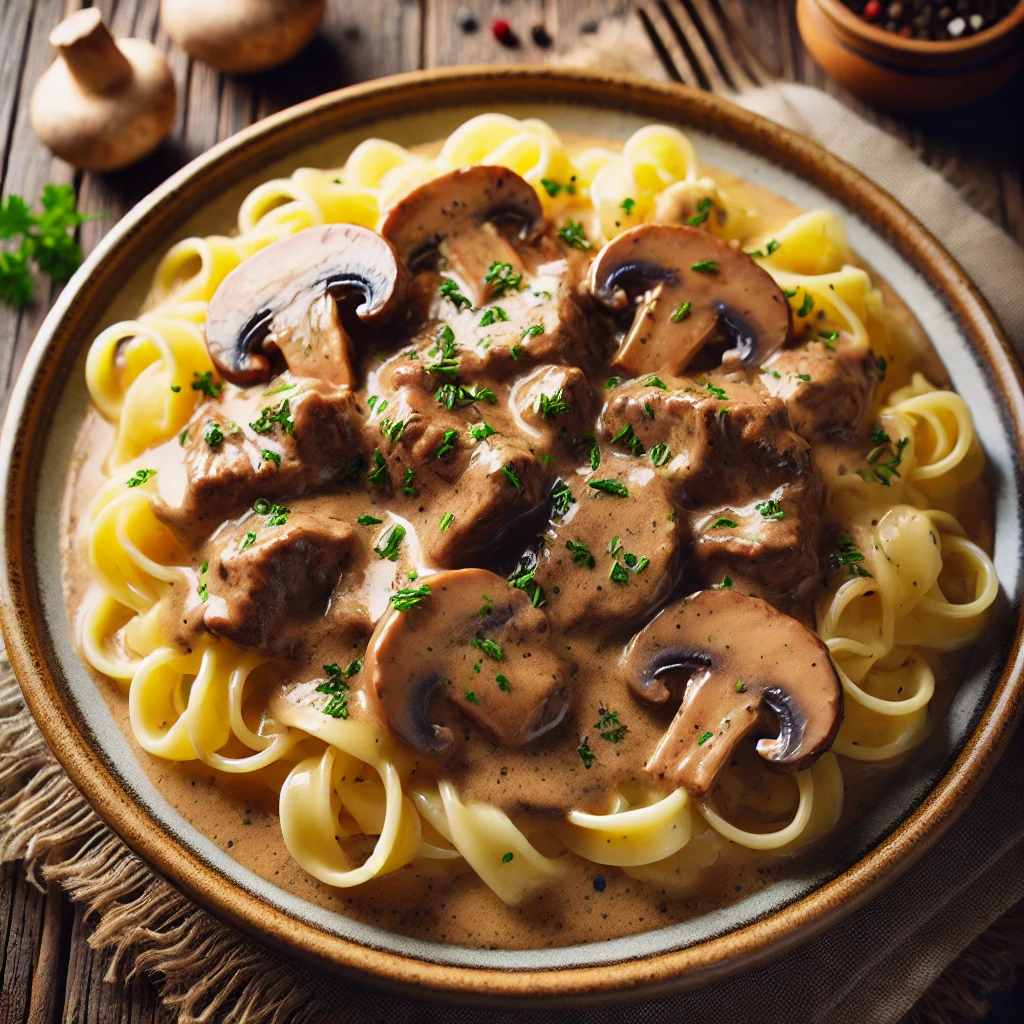 Beef Stroganoff-recipeplatter