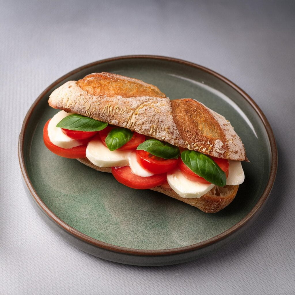 Caprese Sandwich-recipeplatter