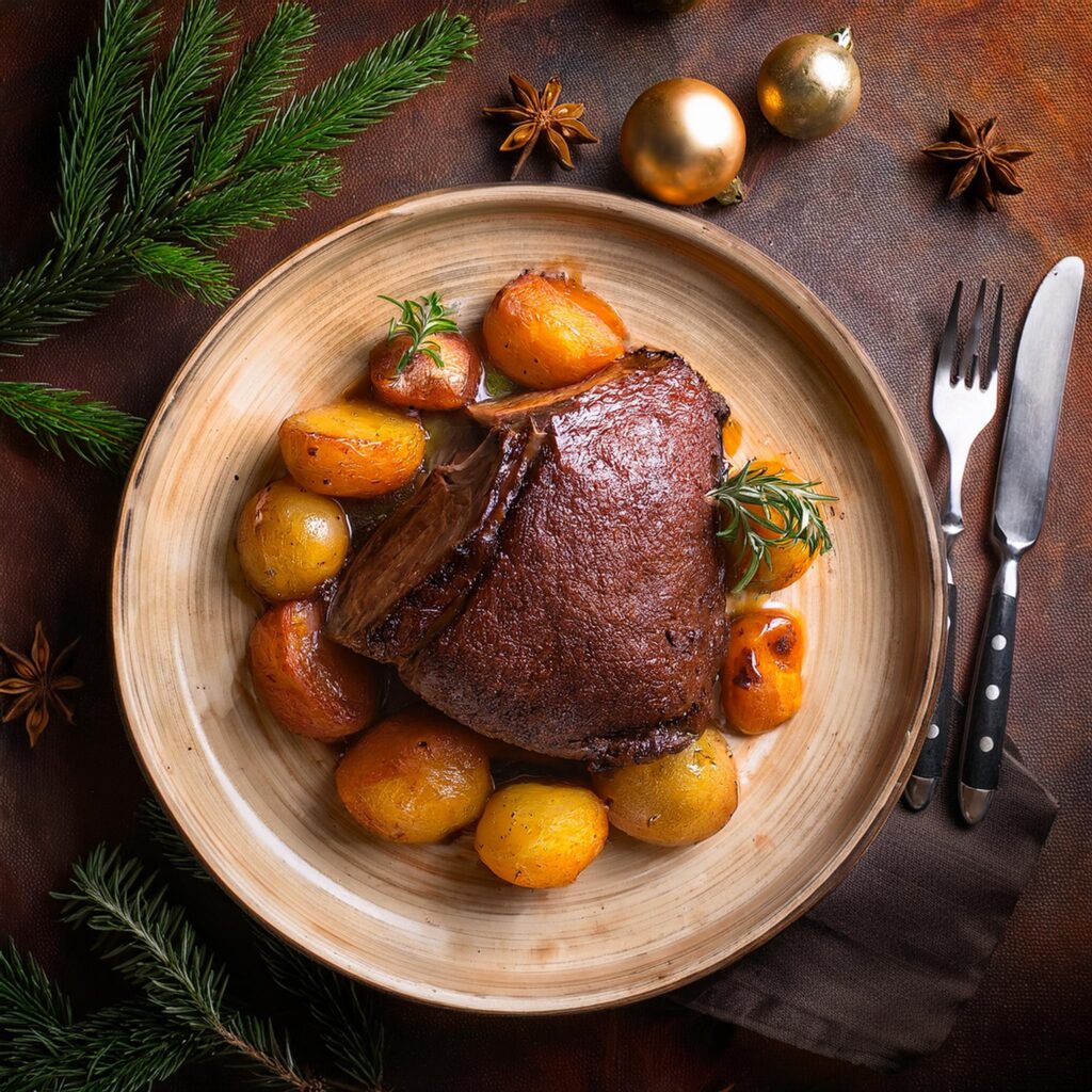 Deer Roast Recipe-recipeplatter