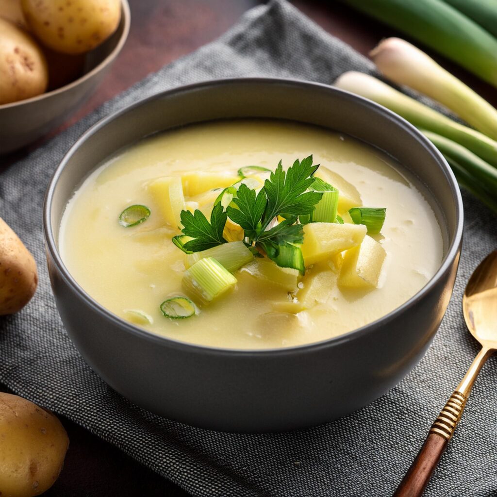 Potato Leek Soup-recipeplatter