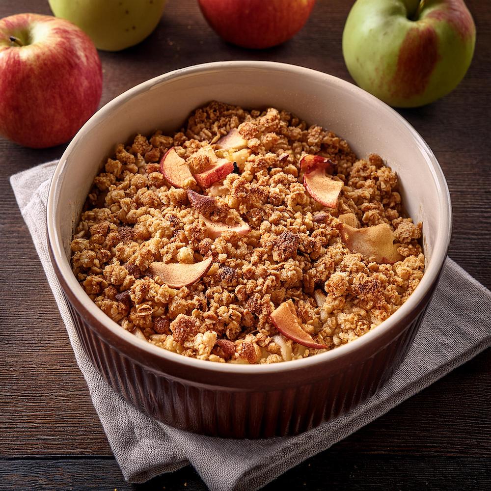 Apple Crisp Recipe Without Oats-RECIPEPLATTER