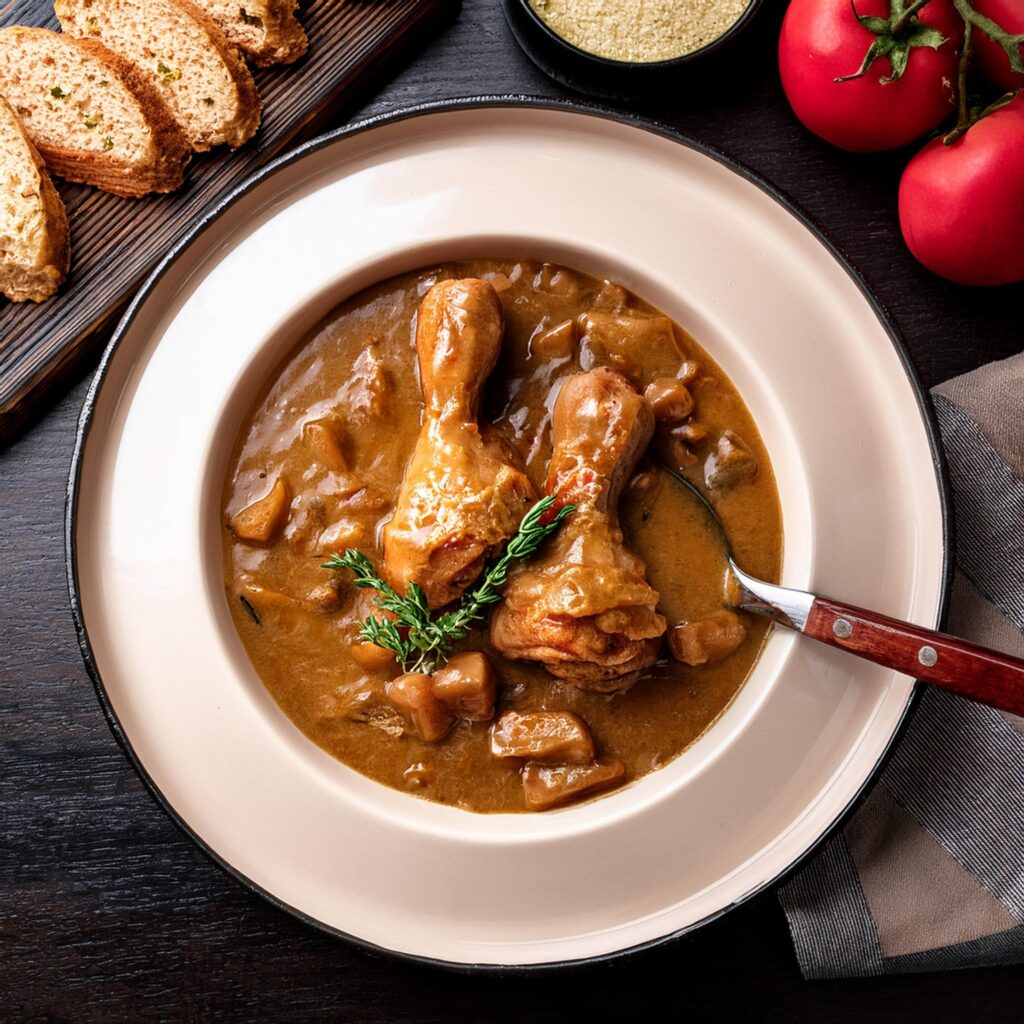 Chicken and Gravy Recipe-recipeplatter