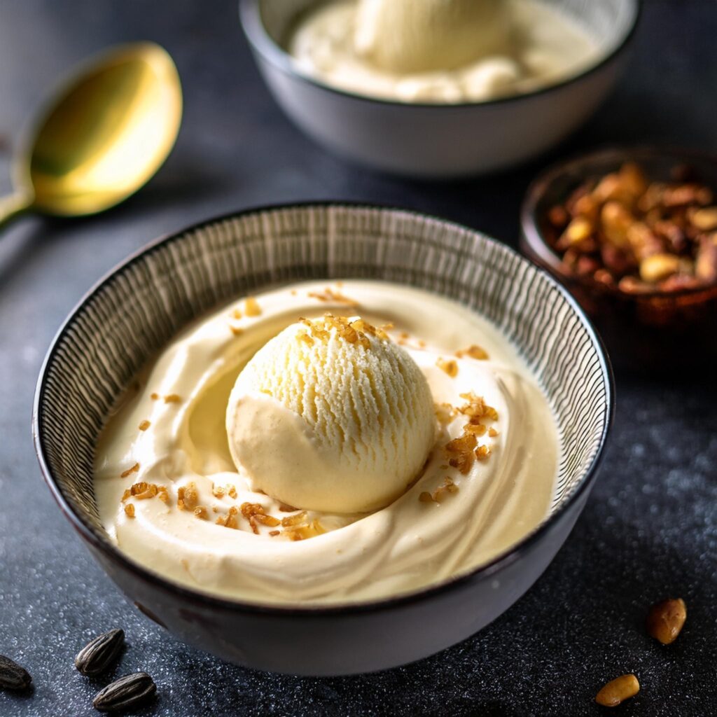 Creamy Vanilla Bean Ice Cream with Ninja Creami-recipeplatter