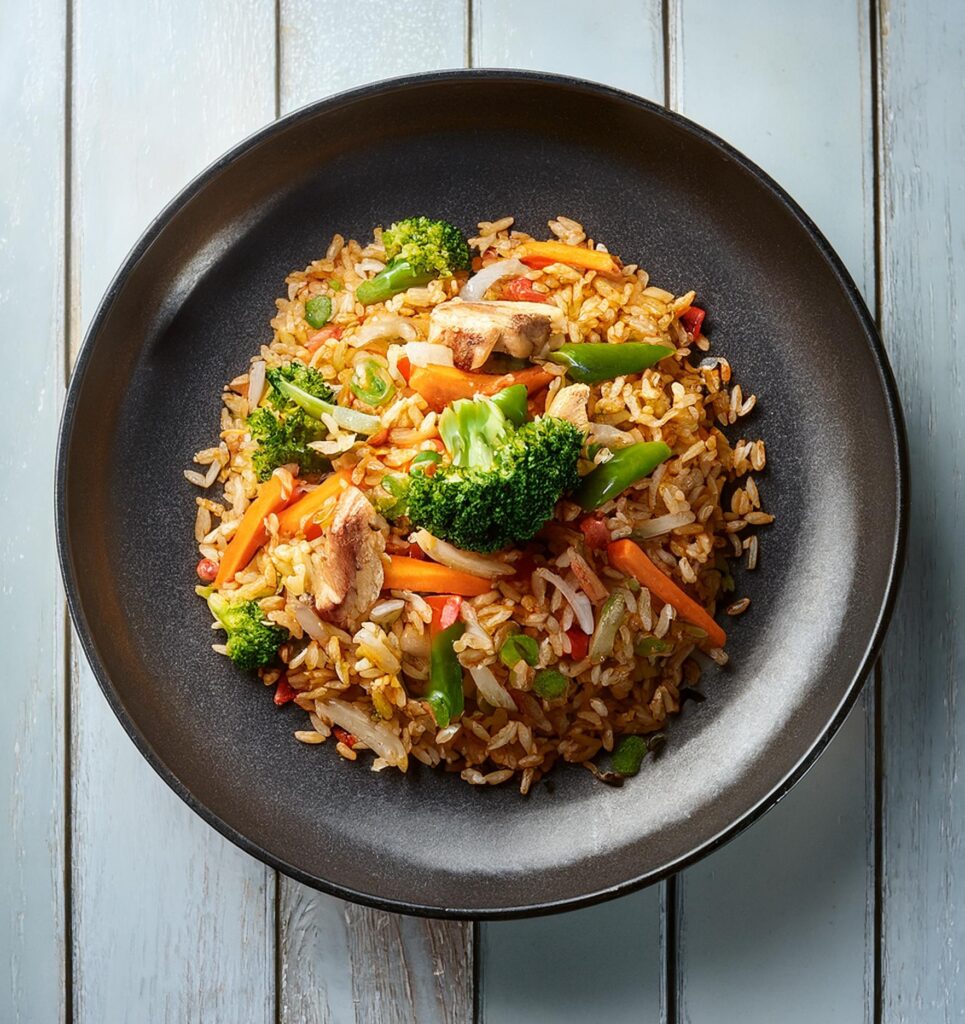 Hibachi Fried Rice Recipe-recipeplatter