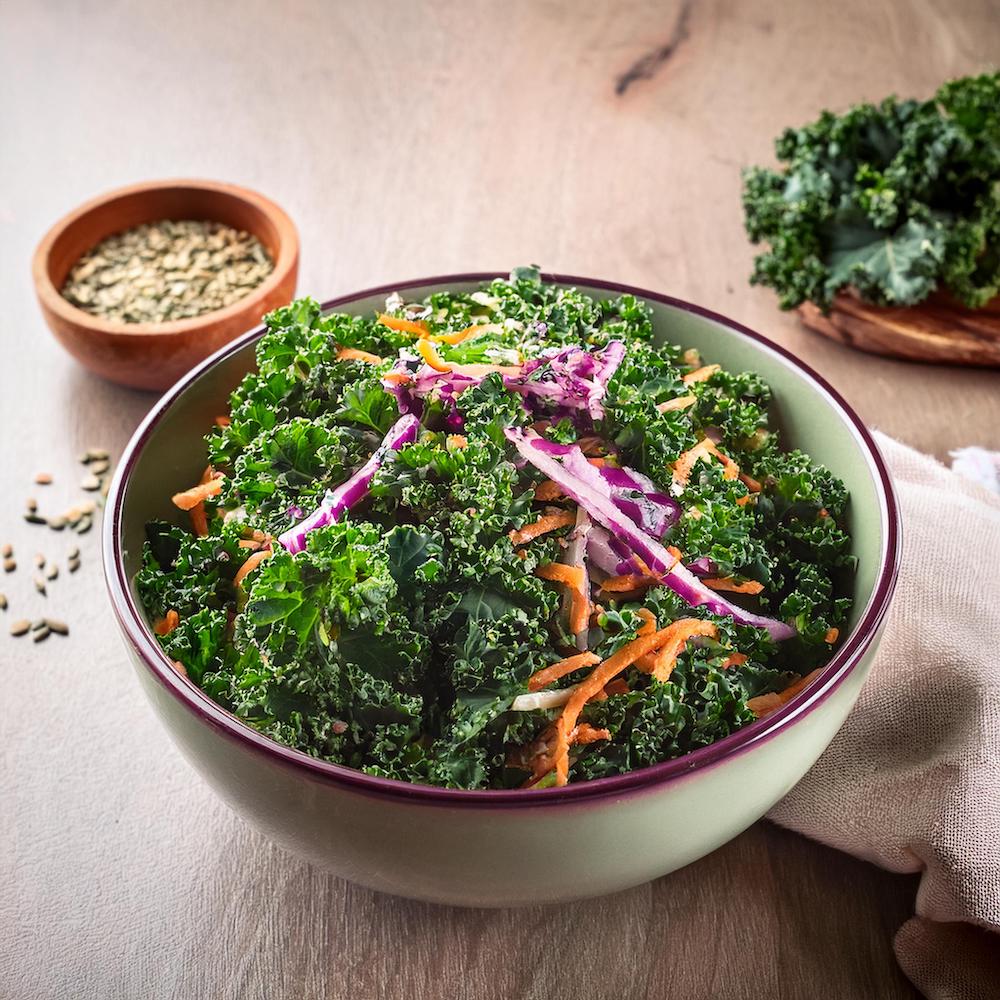 Kale Coleslaw Recipe-RECIPEPLATTER