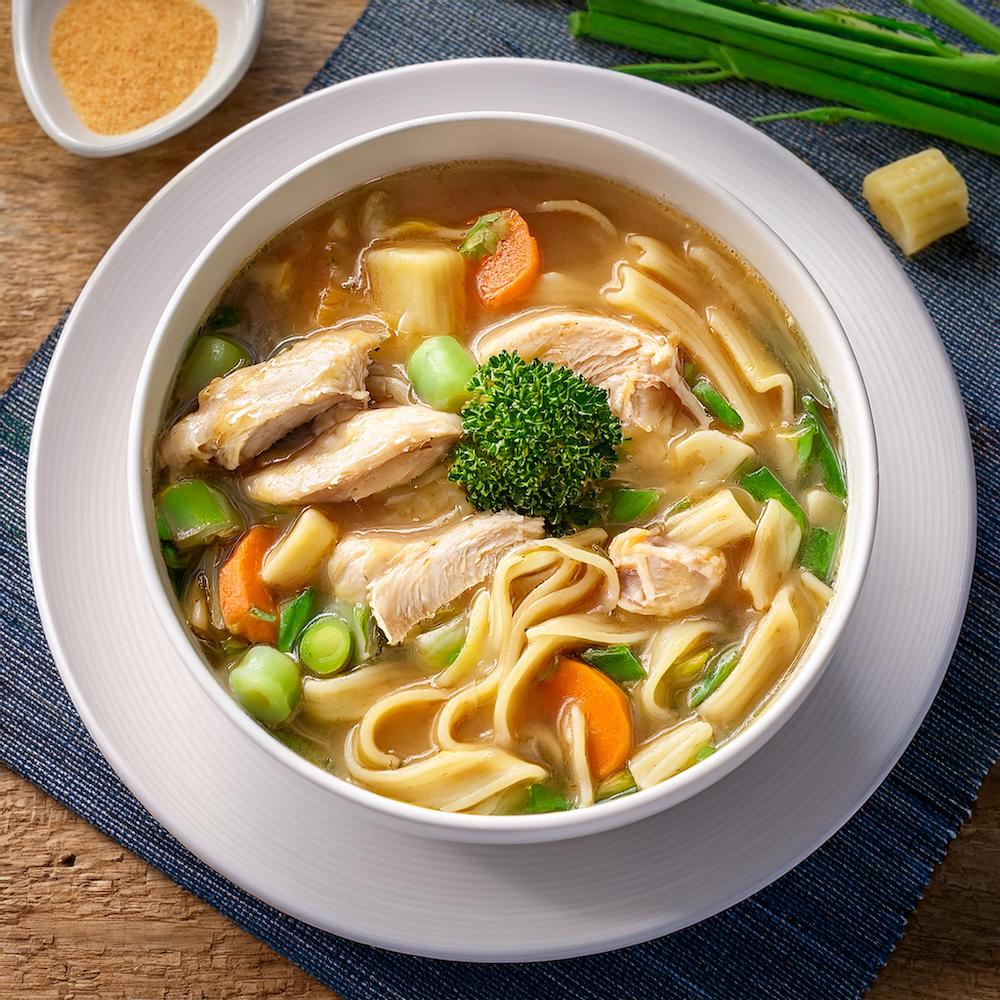 Low Sodium Chicken Noodle Soup Recipe-RECIPEPLATTER