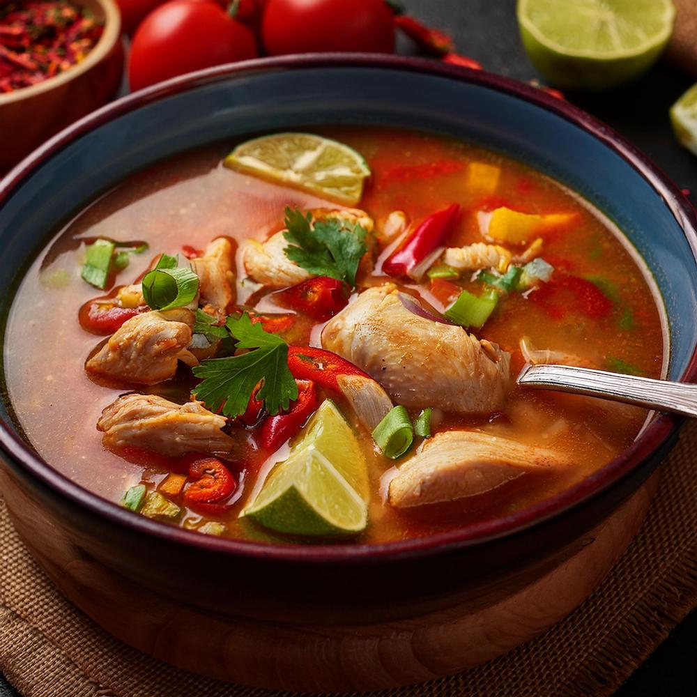 Mexican Chicken Soup Recipe-recipeplatter