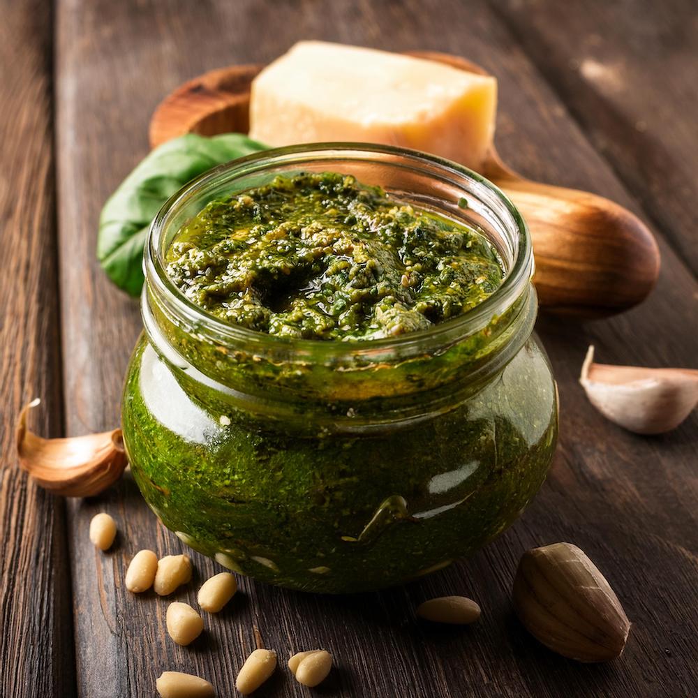 Pesto Recipe No Nuts-RECIPEPLATTER