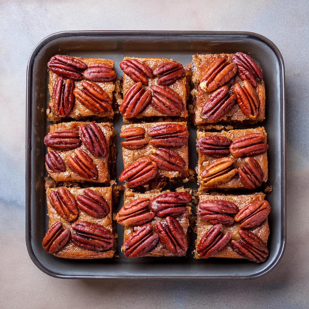 Recipe for Pecan Pie Bars-recipeplatter