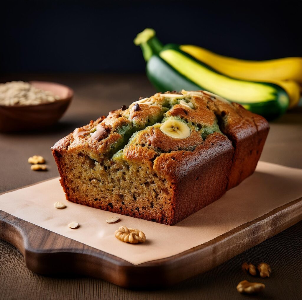 Zucchini Banana Bread recipe-recipeplatter