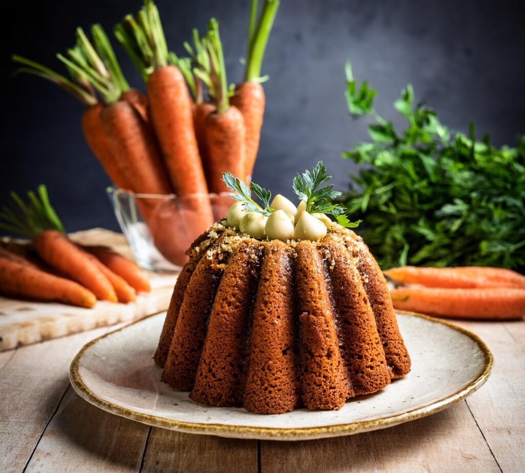 Carrot Bundt Cake Recipe-recipeplatter