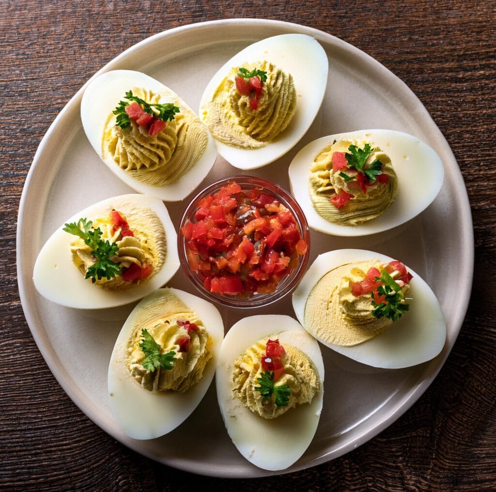 Deviled Egg Recipe with Relish-recipeplatter