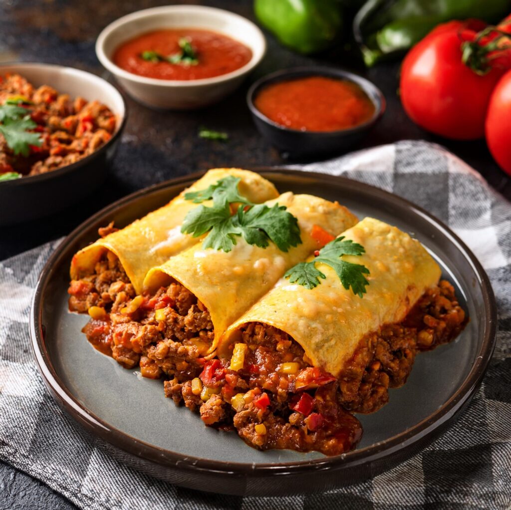 ground turkey enchilada recipe-recipeplattert