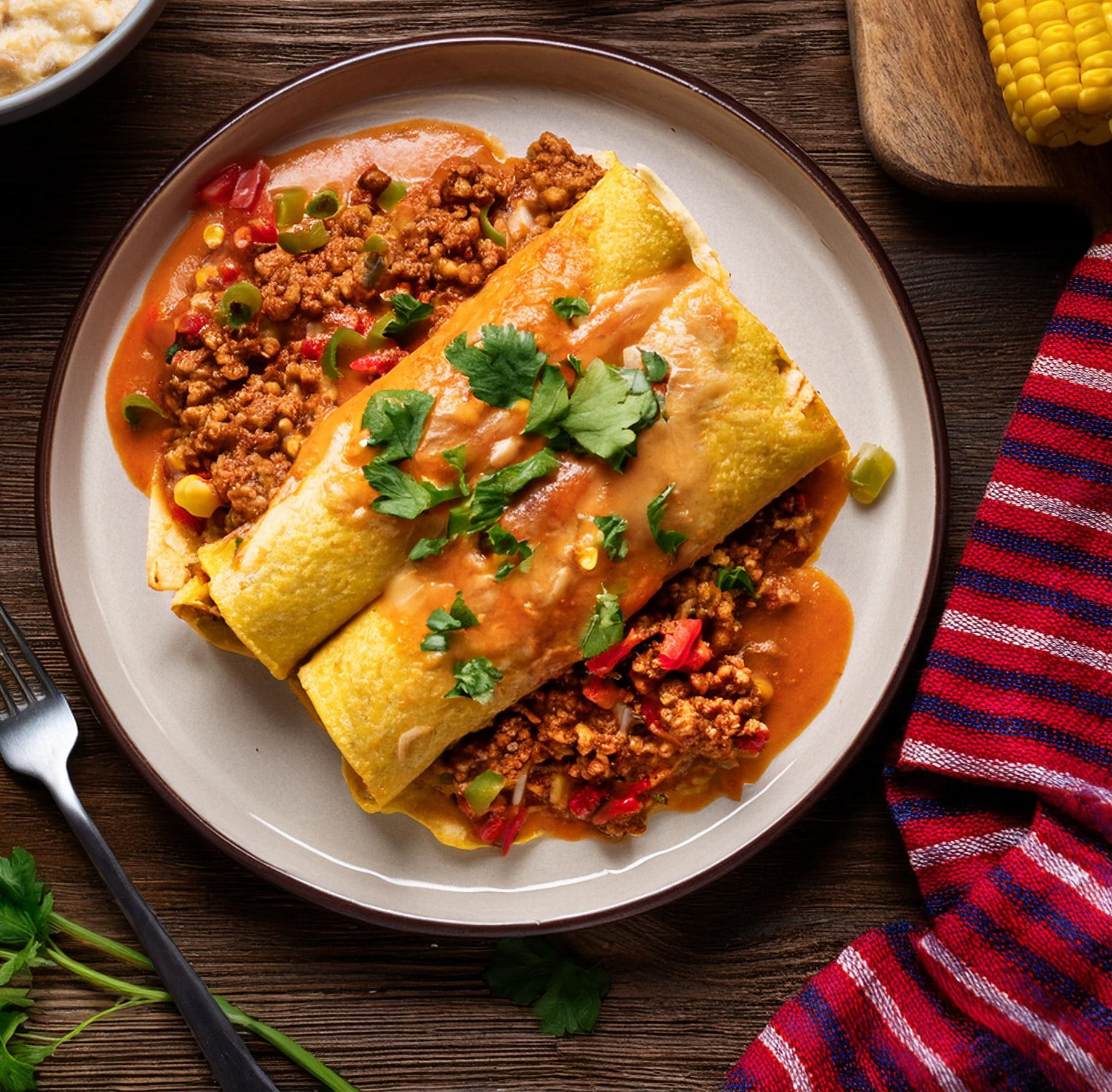 ground turkey enchilada recipe