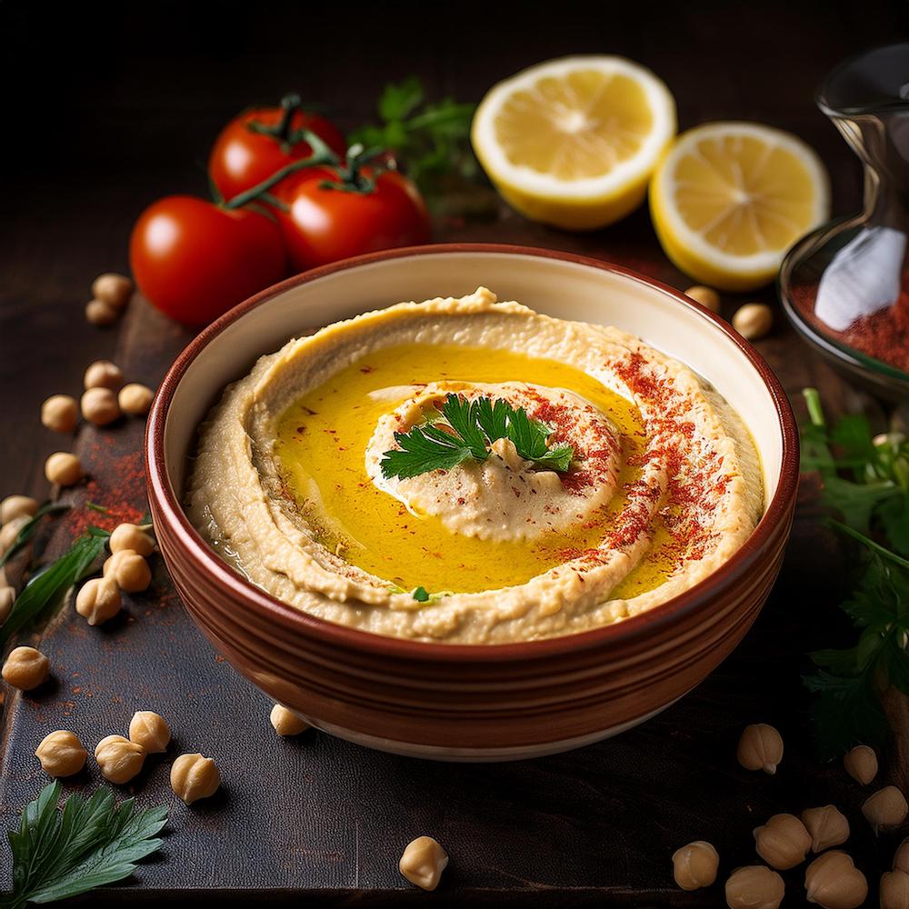 lebanese hummus recipe-RECIPEPLATTER