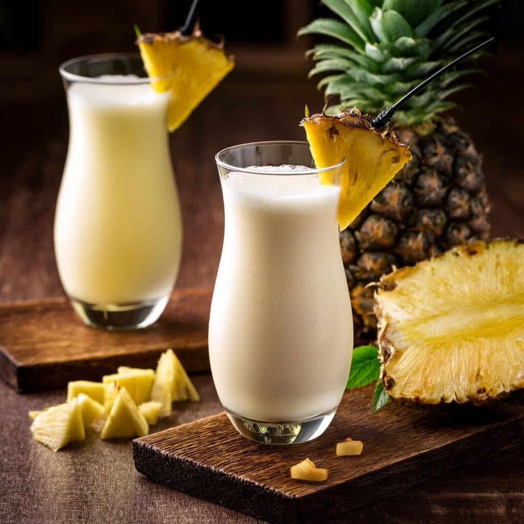 Non-Alcoholic Piña Colada Recipe -recipeplatter