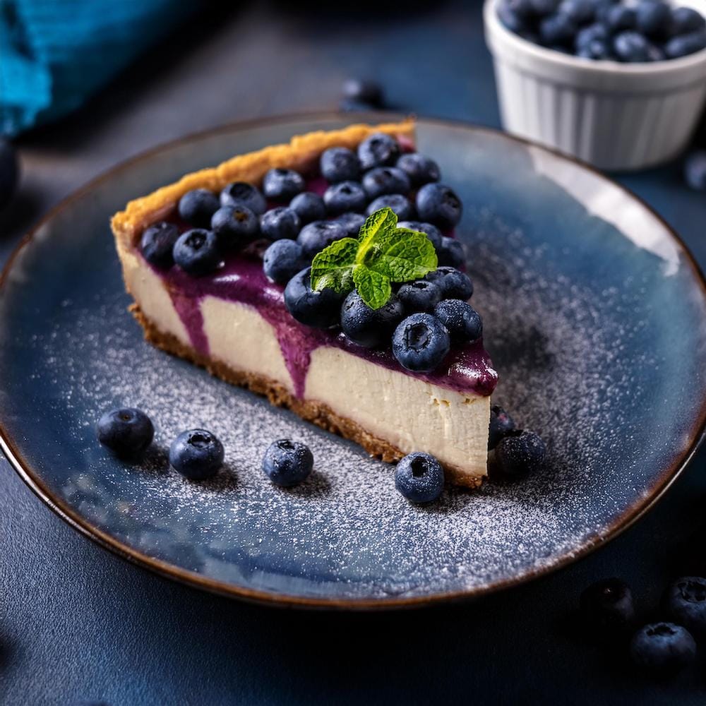 Blueberry Cheesecake Recipe-recipeplatter