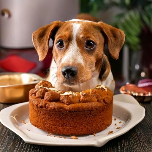 dog cake recipe-recipeplatter