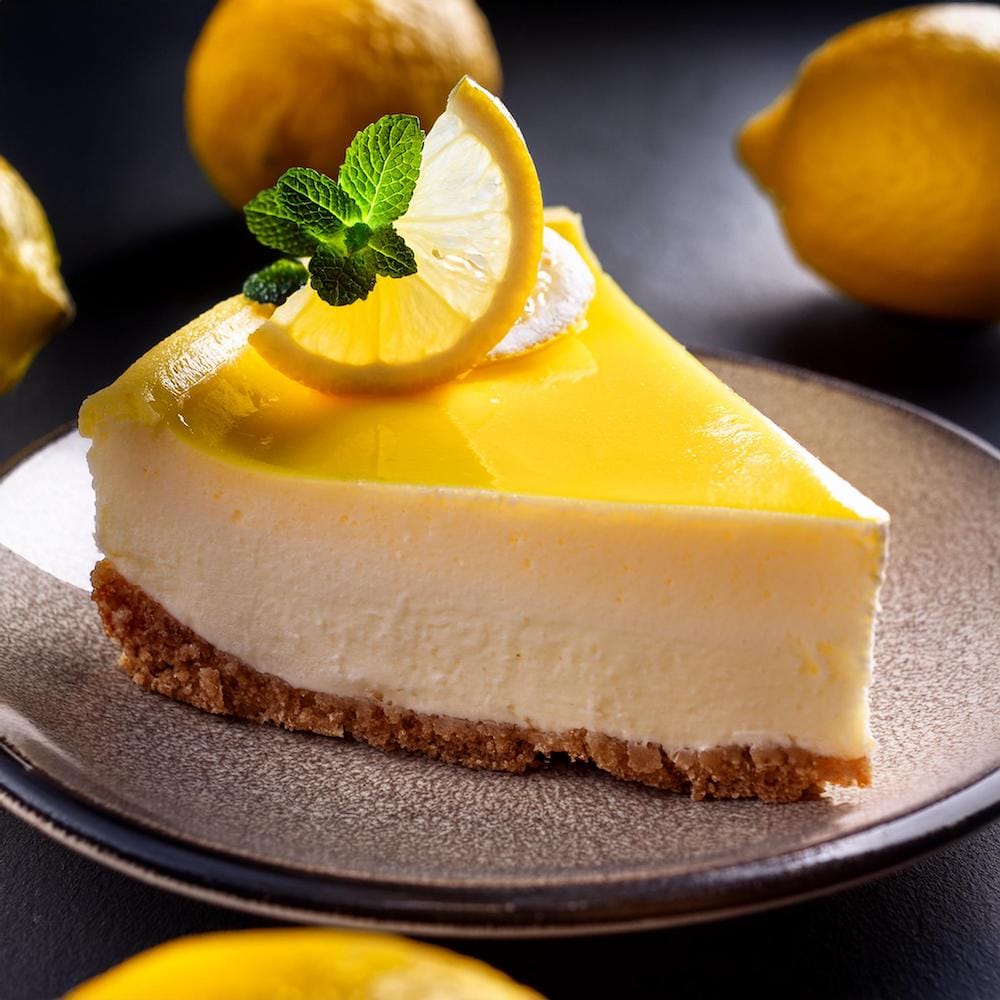 Lemon Cheesecake Recipe-recipeplatter