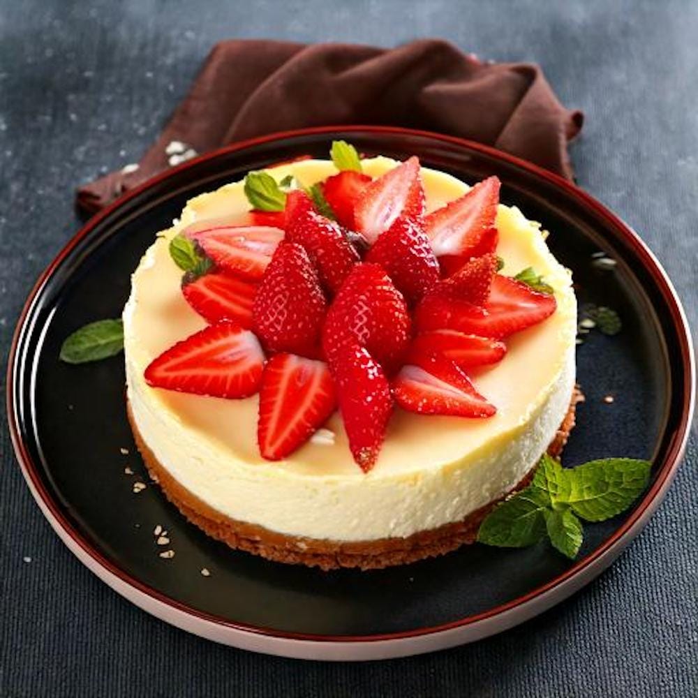 Strawberry Cheesecake Recipe-recipeplatter