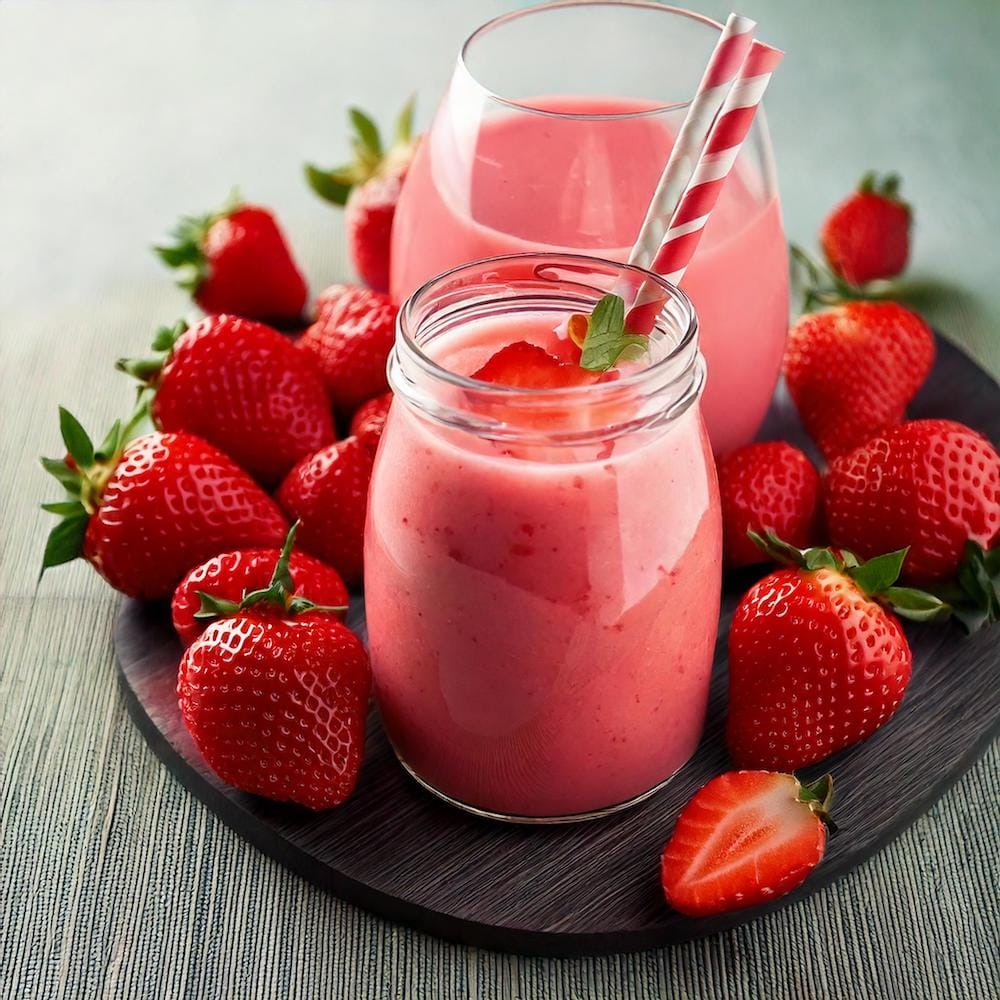 Strawberry Smoothie Recipe_recipeplatter