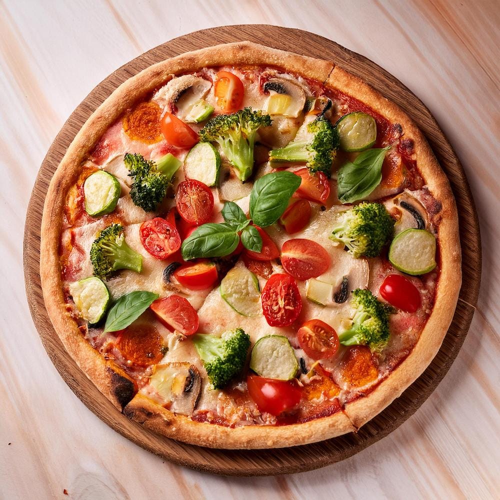 Veggie Pizza Recipe-RECIPEPLATTER