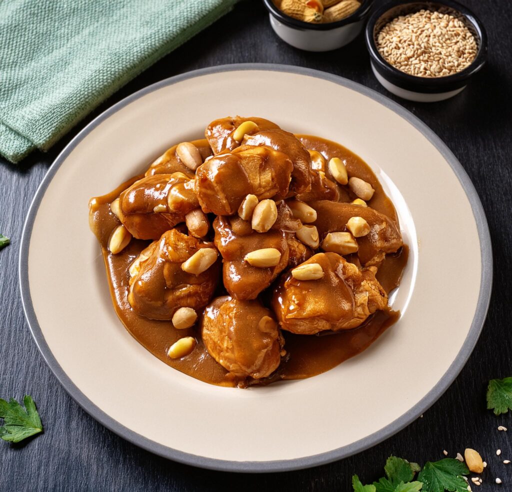 chicken with peanut butter recipe-recipeplatter