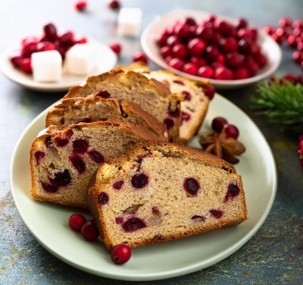 cranberry bread recipe-recipeplatter