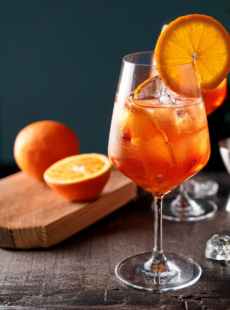 Non Alcoholic Aperol Spritz Recipe-recipeplatter