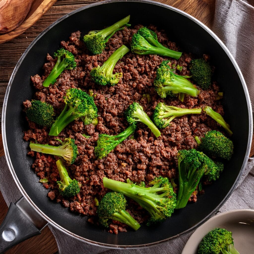 recipes using ground beef and broccoli-recipeplatter