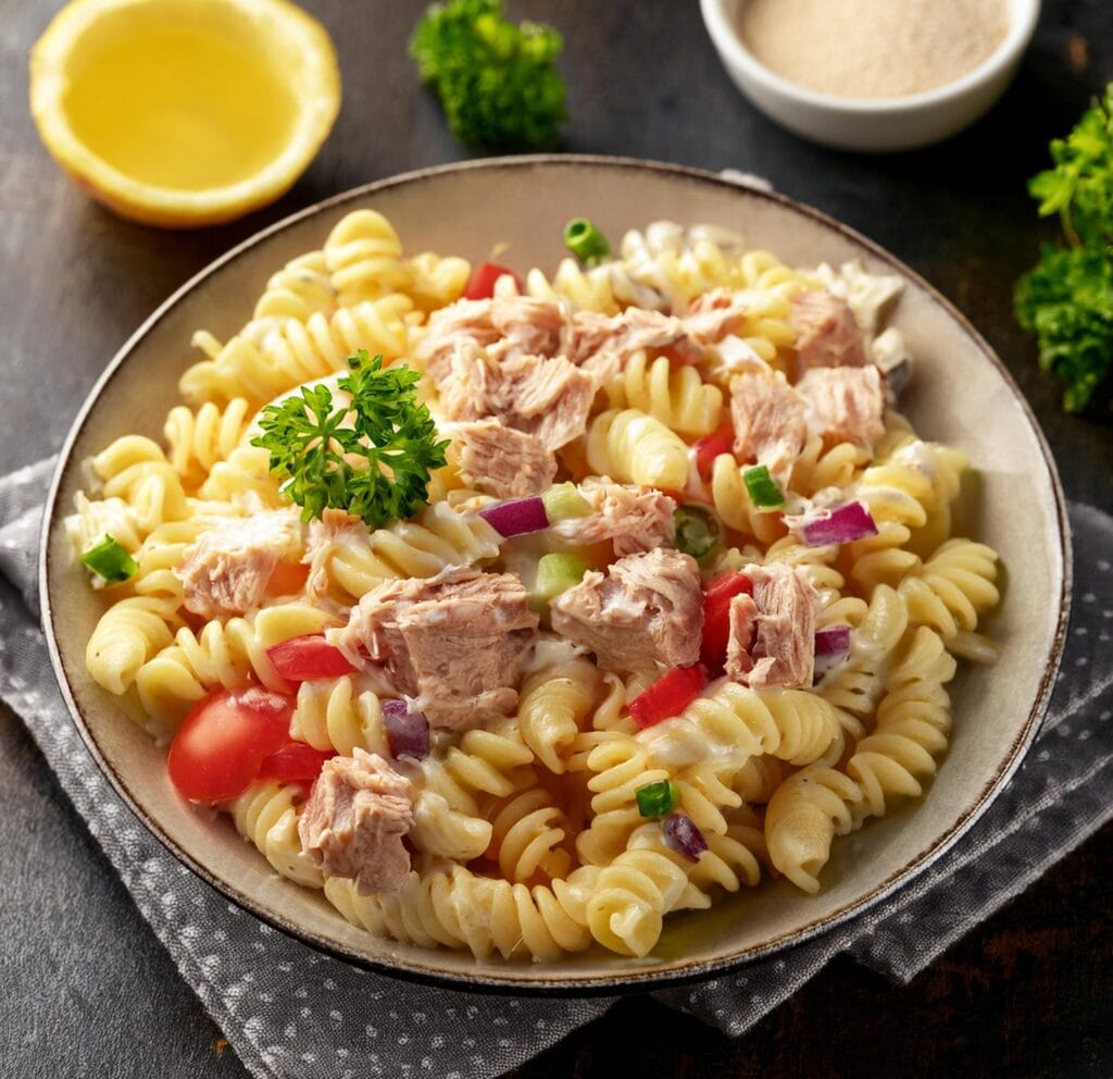 tuna macaroni salad recipe-recieplatter