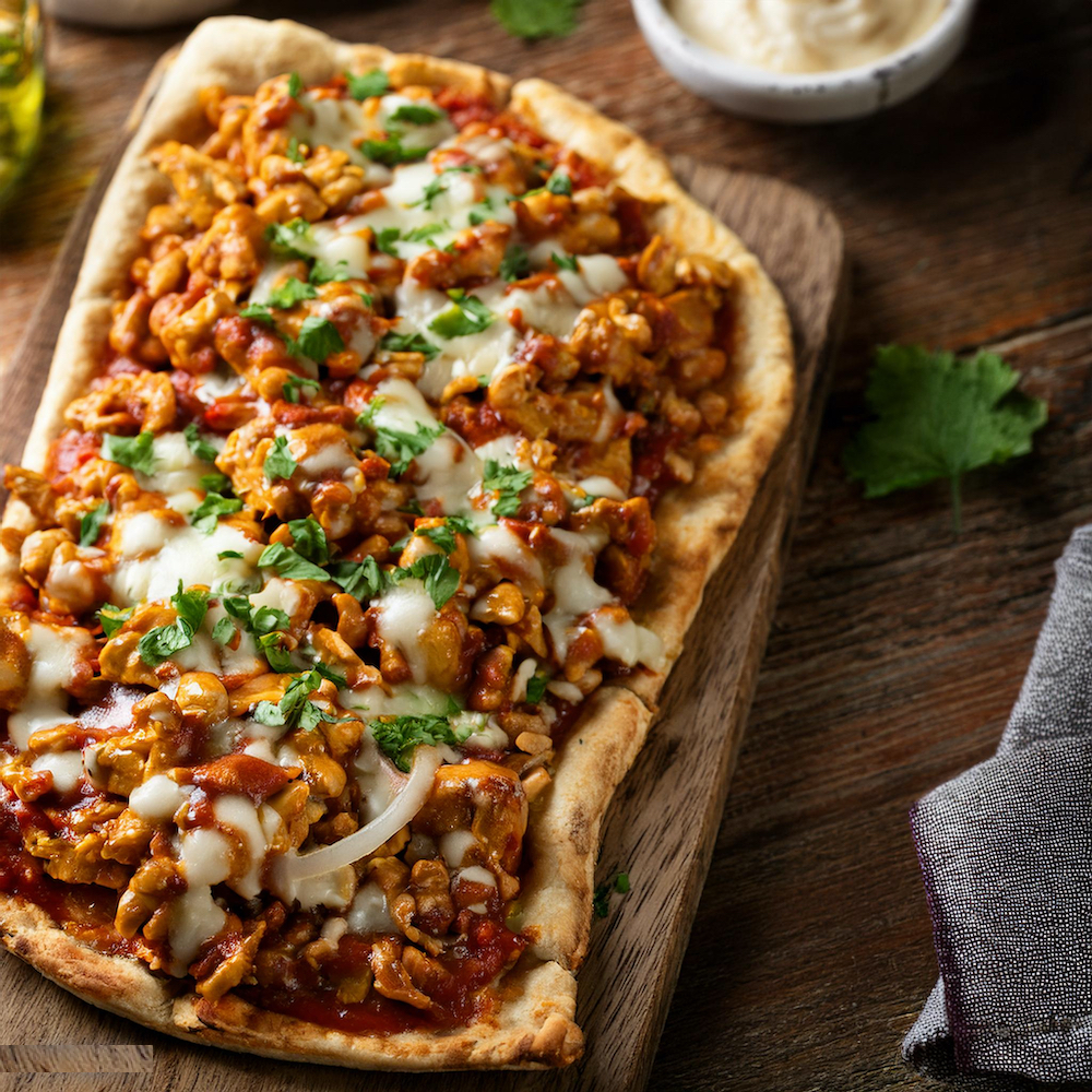 Buffalo Chicken Flatbread Recipe – RECIPEPLATTER