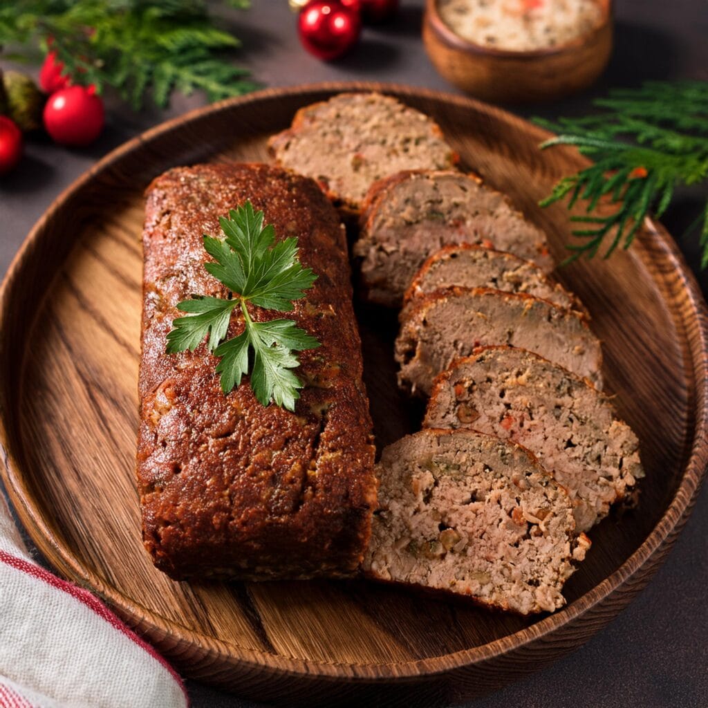 Carbless Meatloaf Recipe-RECIPEPLATTER