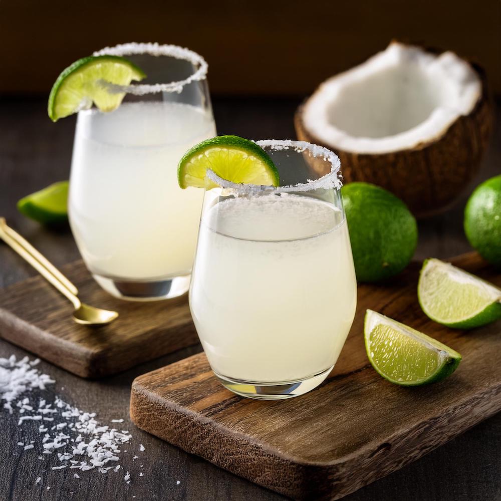 Coconut Margarita Recipe Non-Alcoholic-RECIPEPLATTER