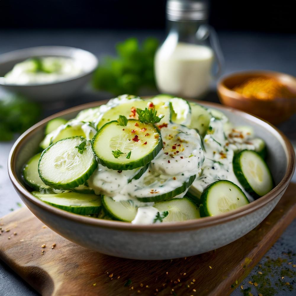 Cucumber Salad Recipe with Mayo –RECIPEPLATTER