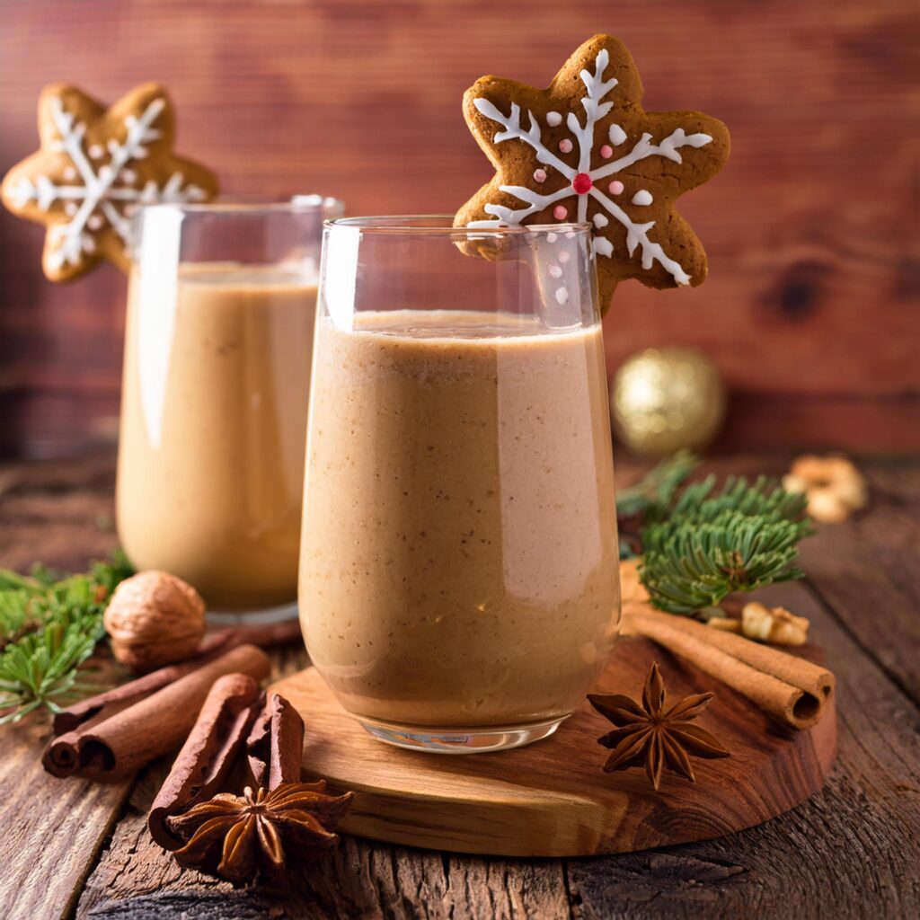 gingerbread smoothie recipe- recipeplatter