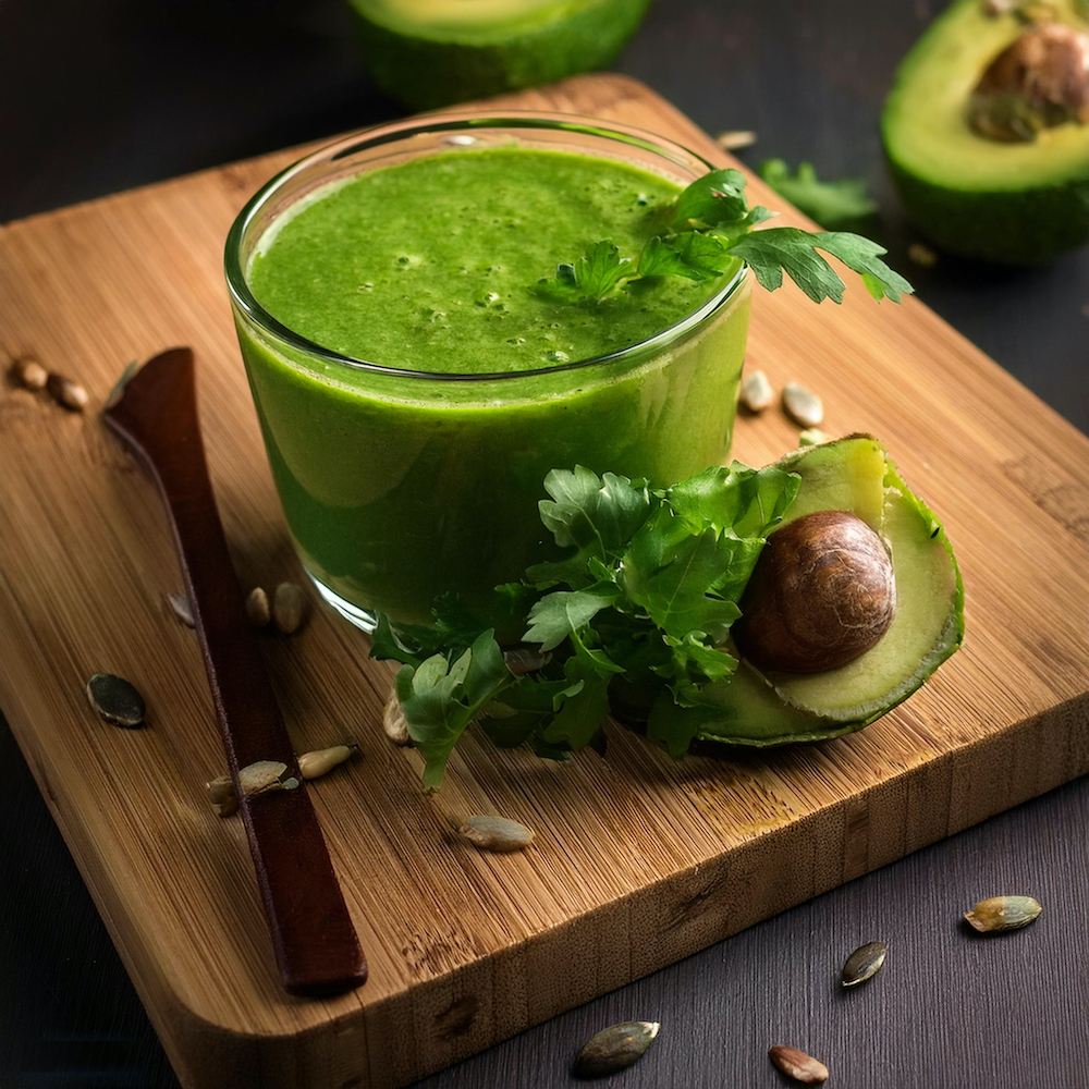 Green Machine Smoothie Recipe-RECIPEPLATTER