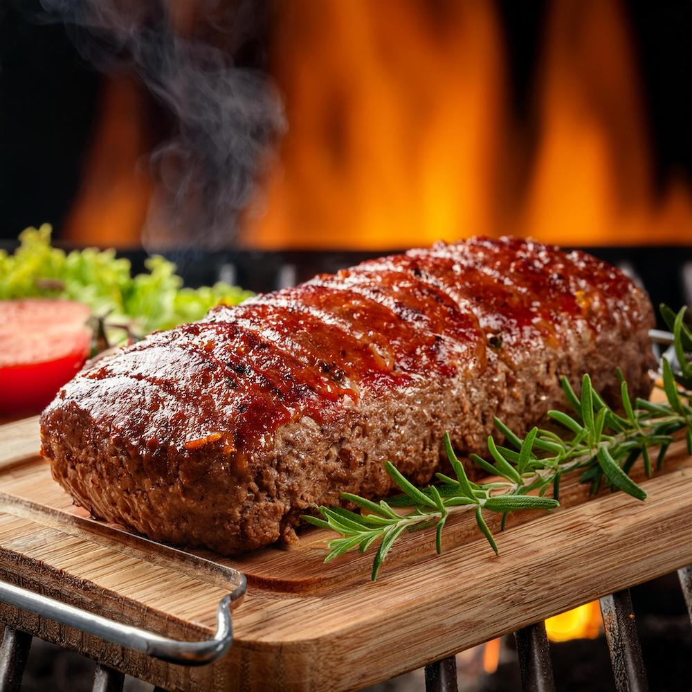 Meatloaf on Grill Recipe-RECIPEPLATTER