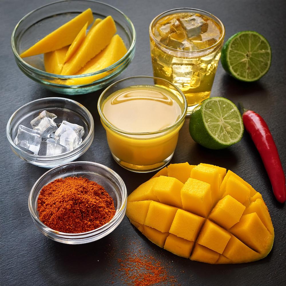 Non-Alcoholic Spicy Mango Margarita Recipe – RECIPEPLATTER