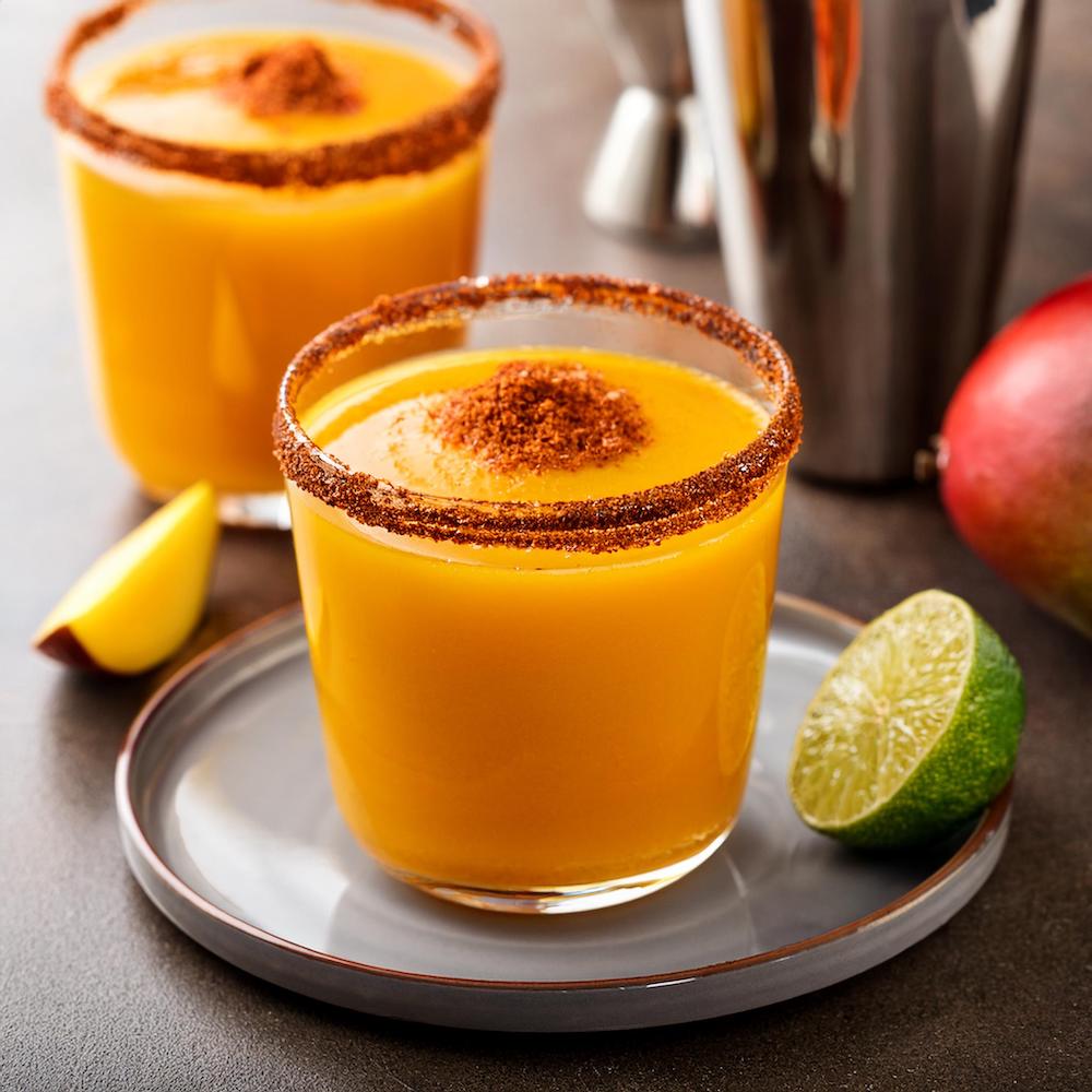 Non-Alcoholic Spicy Mango Margarita Recipe – RECIPEPLATTER