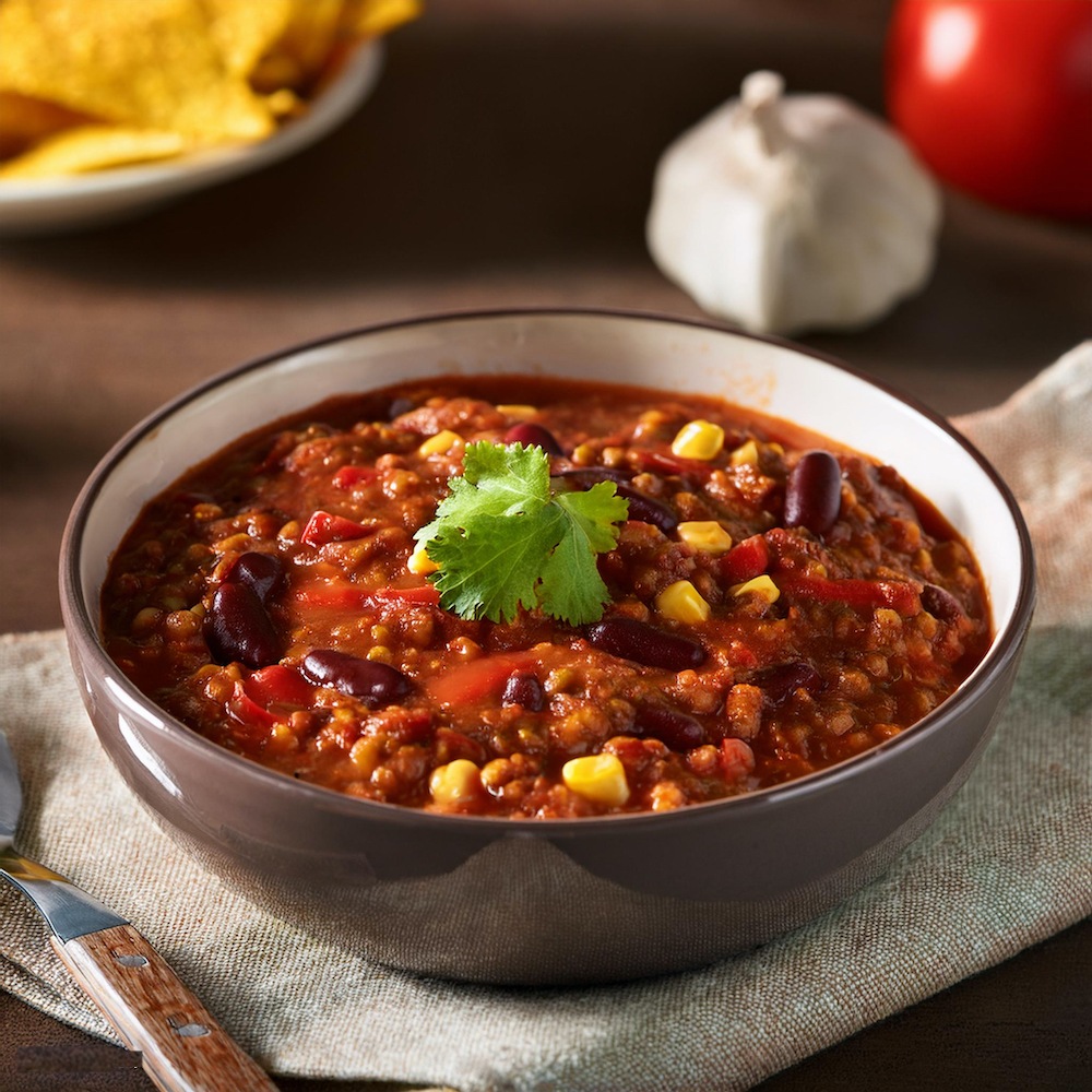 Tex-Mex Chili Recipe-RECIPEPLATTER