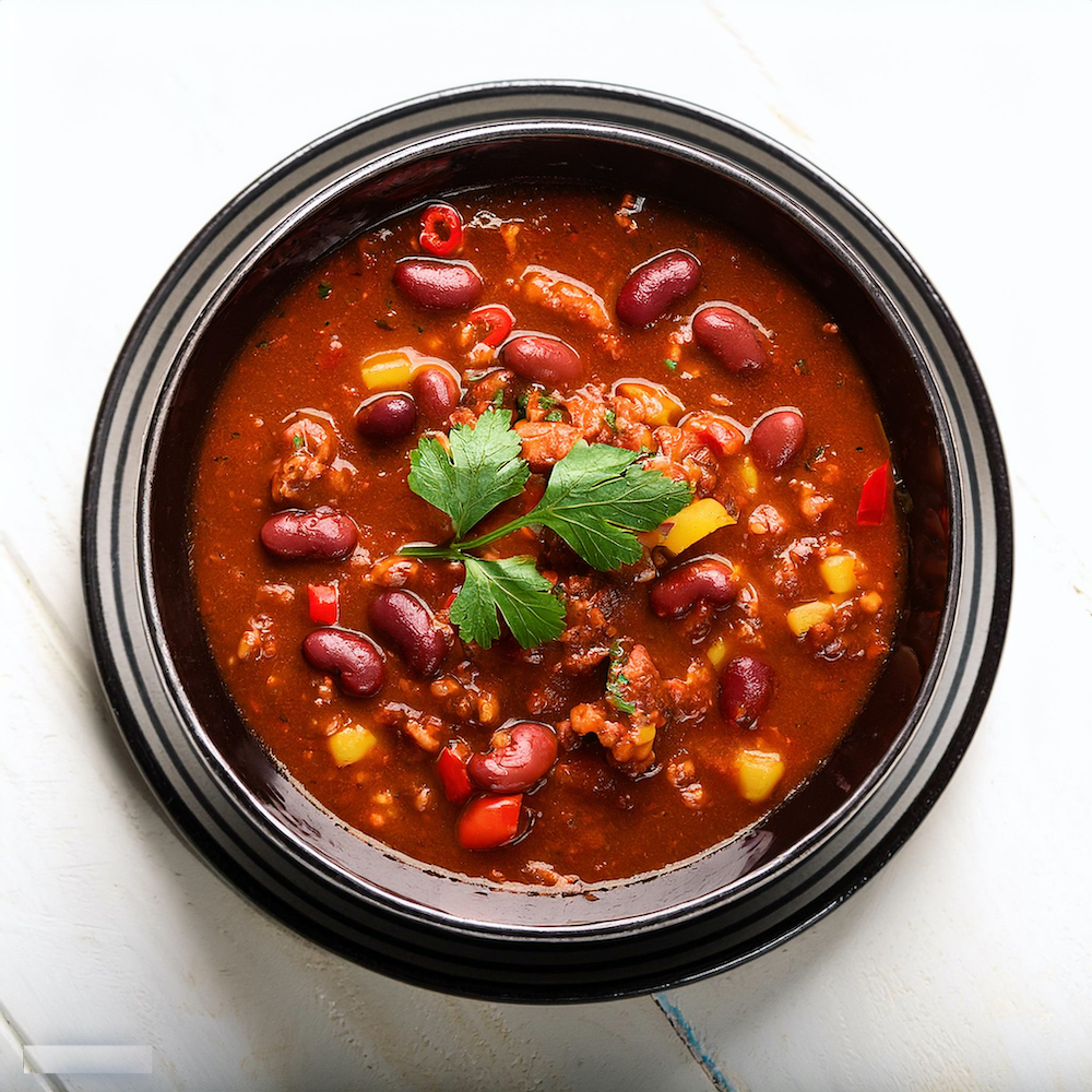 Tex-Mex Chili Recipe-RECIPEPLATTER