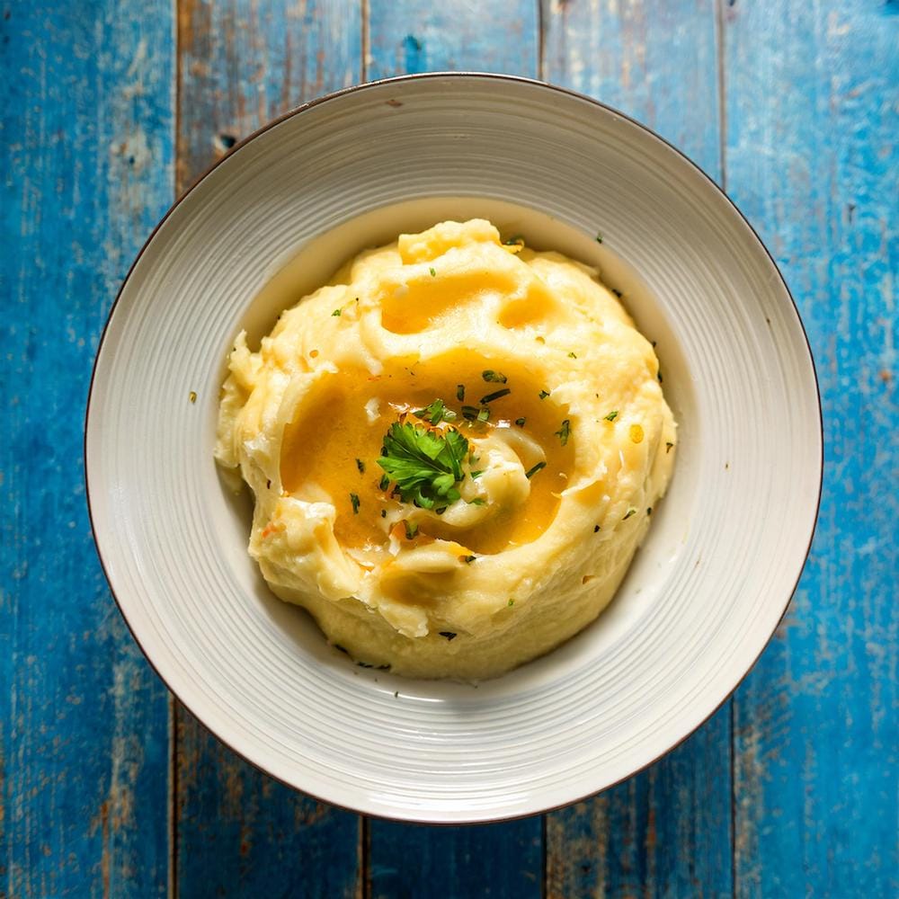 Cheesy Mashed Potato Recipe-RECIPEPLATTER