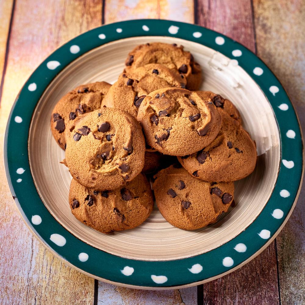 Eggless Chocolate Chip Cookie Recipe-recipeplatter