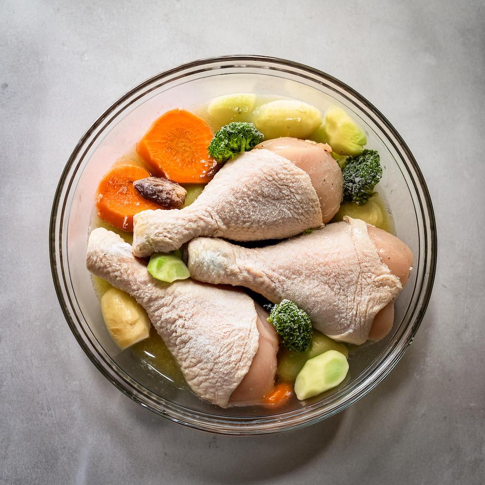 Frozen Chicken Crock Pot Recipe-RECIPEPLATTER