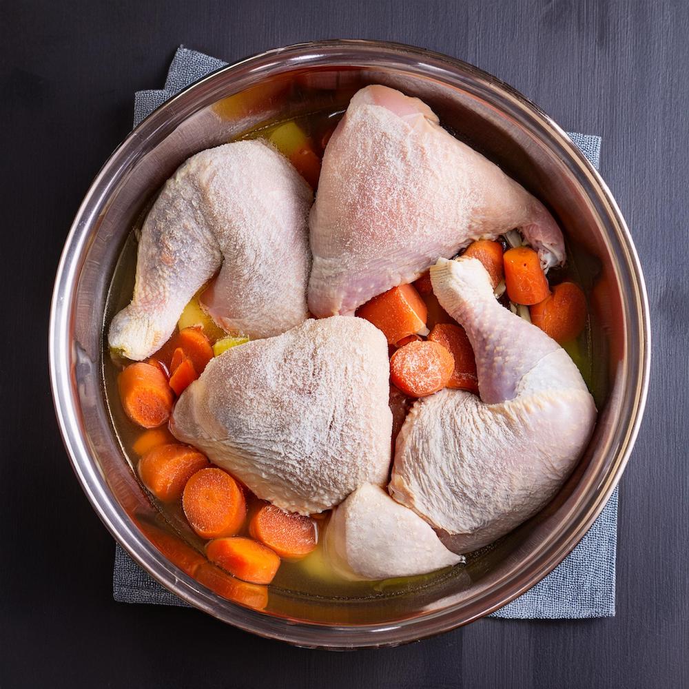 Frozen Chicken Crock Pot Recipe-RECIPEPLATTER