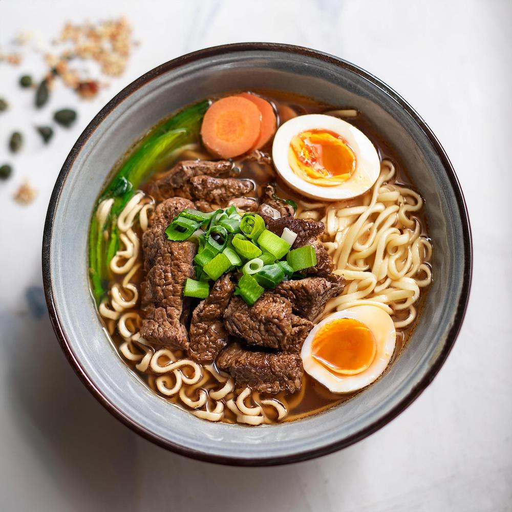 Ground Beef Ramen Recipe-RECIPEPLATTER