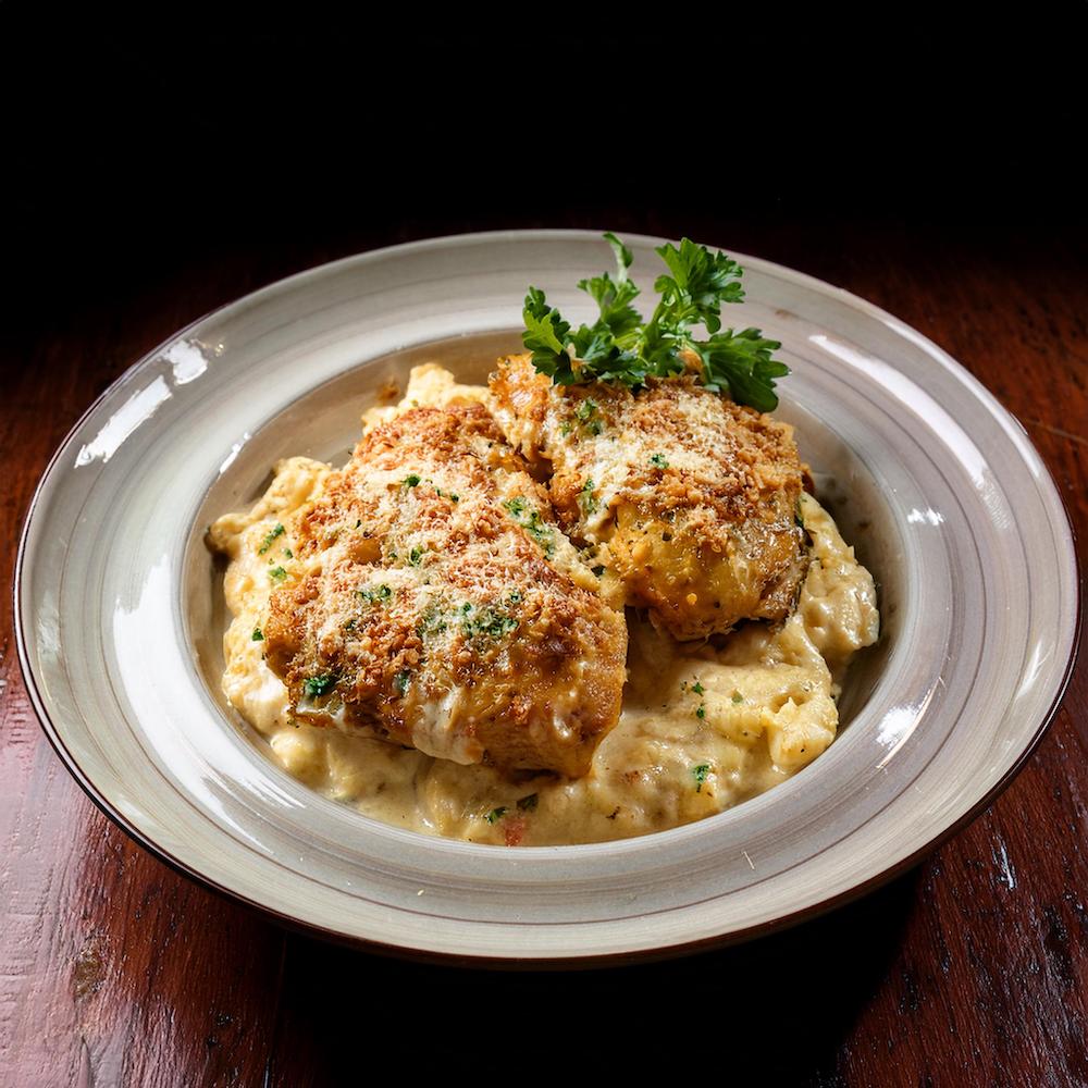 Longhorn Parmesan Crusted Chicken Recipe-RECIPEPLATTER